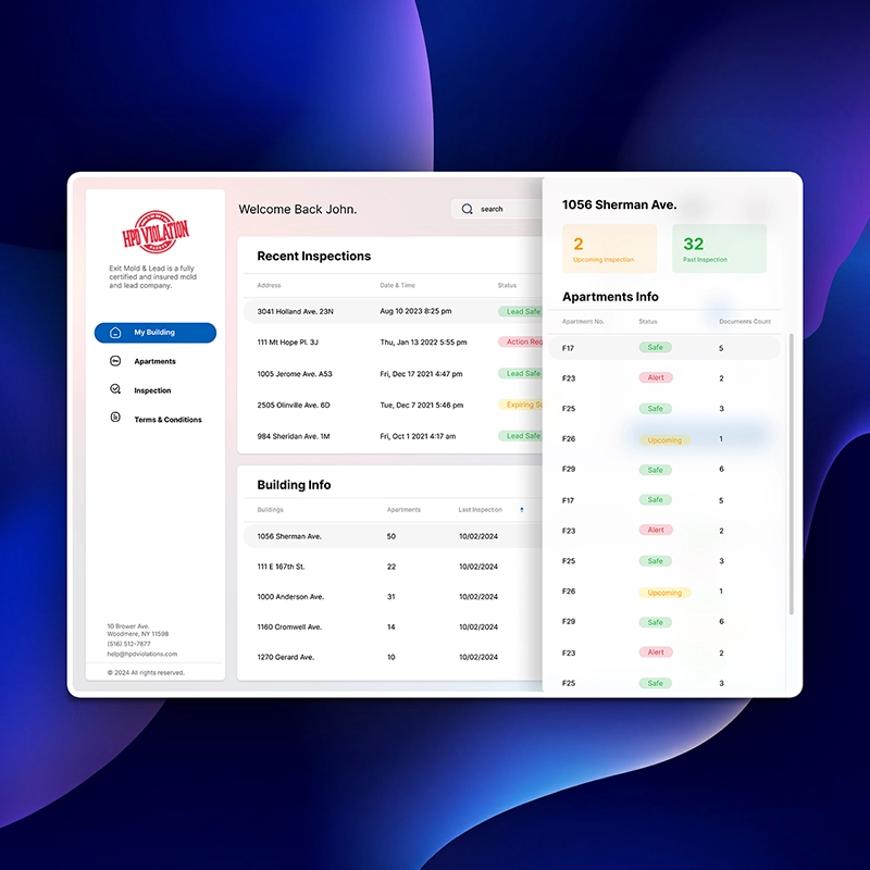 Client portal redesign