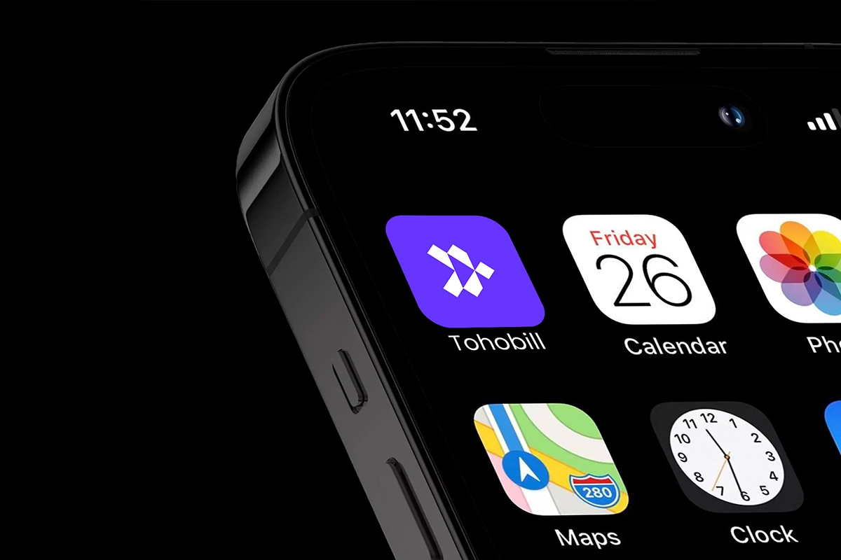 Tohobill mobile app